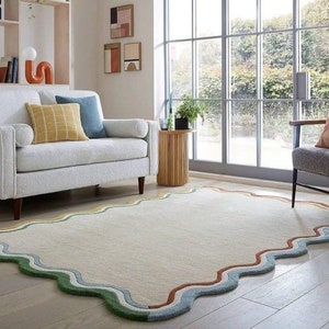 Biscuit Shape Design Rug